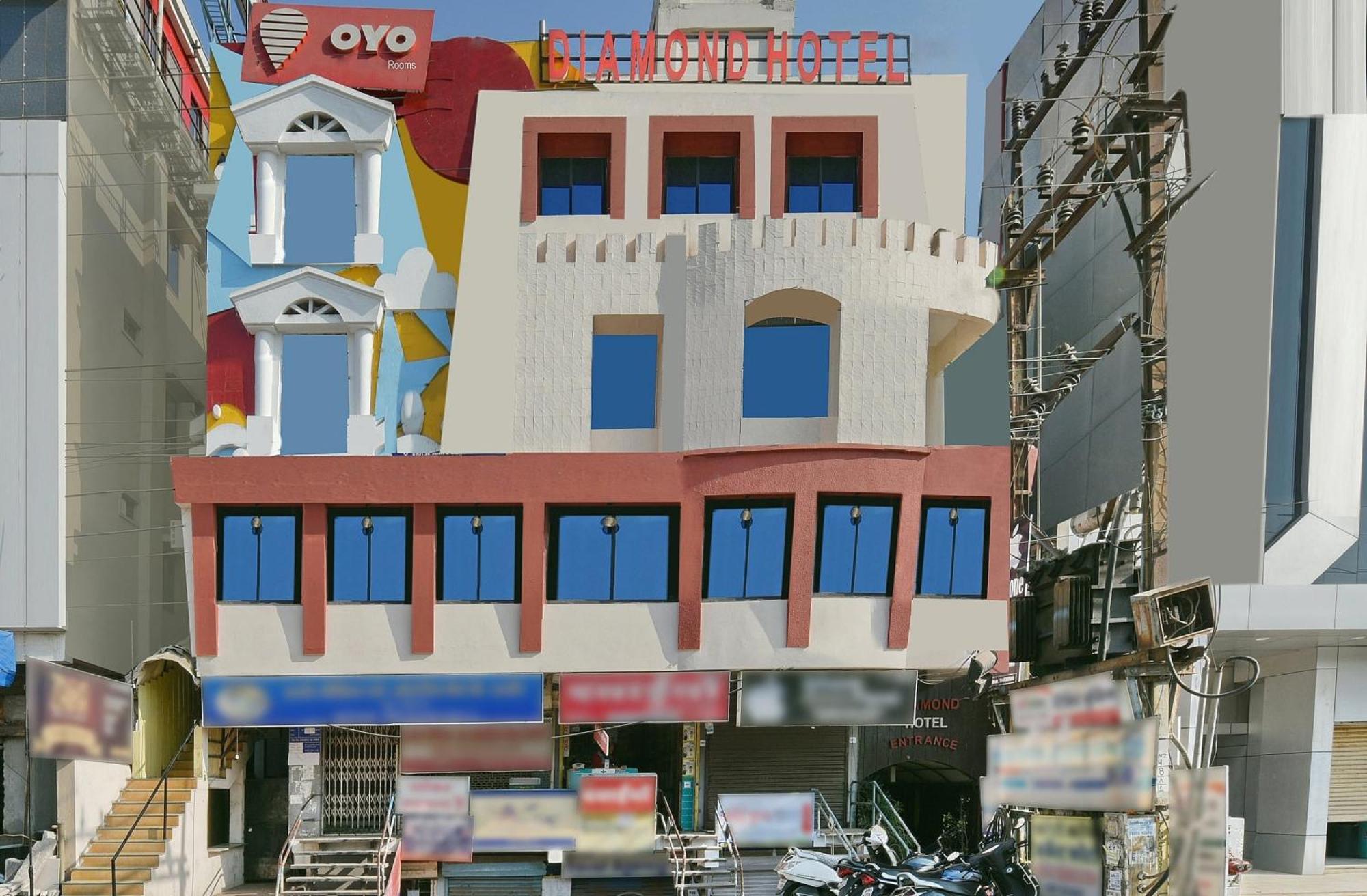 Collection O 1538 Hotel Diamond&Residences Indore Exterior foto