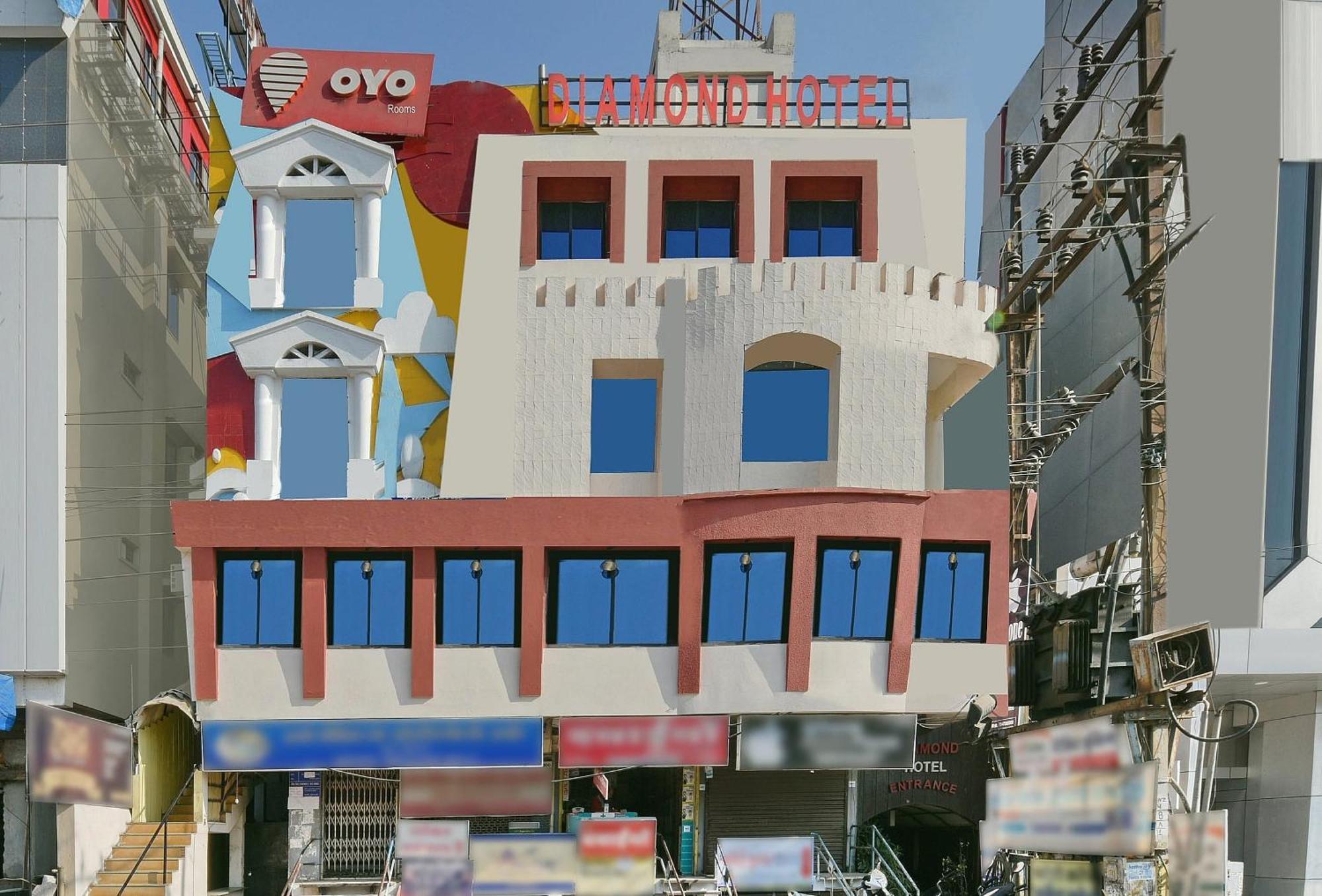 Collection O 1538 Hotel Diamond&Residences Indore Exterior foto